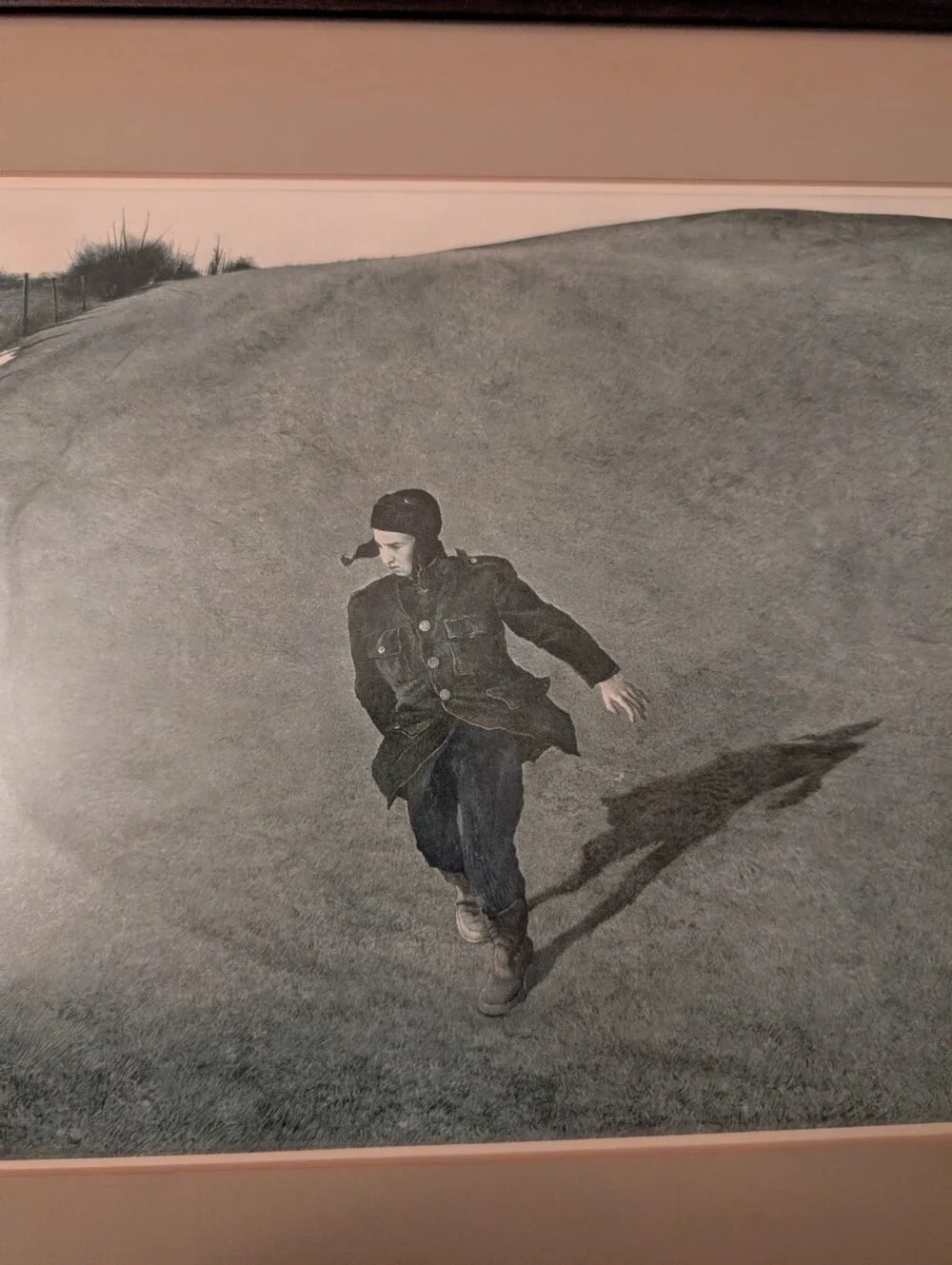 Andrew Wyeth framed print. Andrew Wyeth: Winter 20x15 Framed Art Print